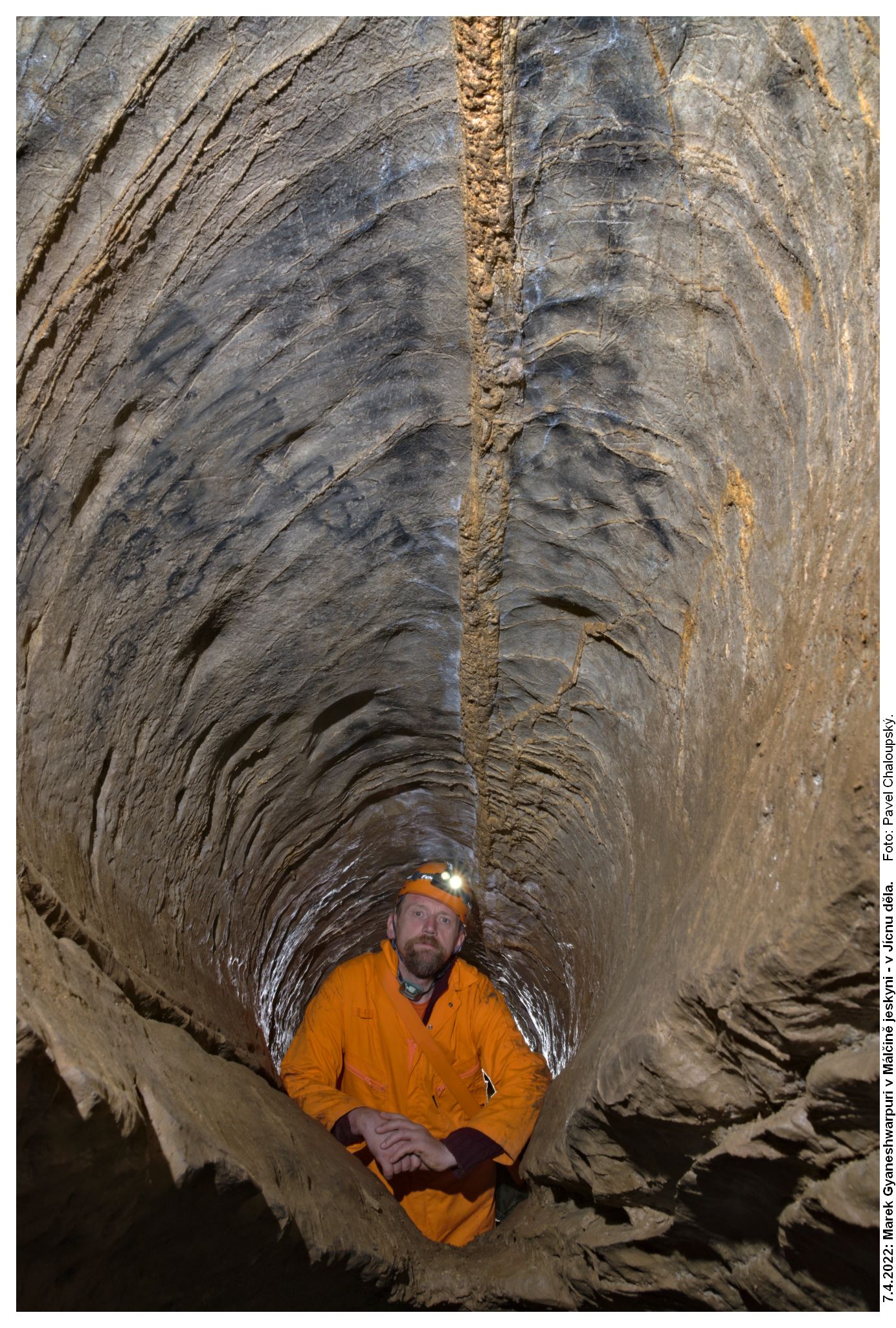 Swami Gyaneshwarpuri, Málčina jeskyně, foto: Pavel Chaloupský.