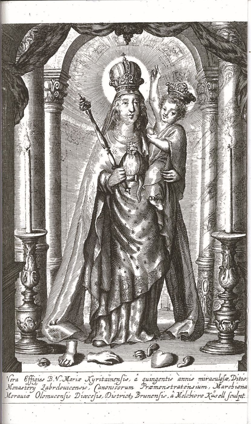 M. A. Vigsius: Vallis baptismi alias Kyriteinensis Panna Maria K�tinsk� 1663.