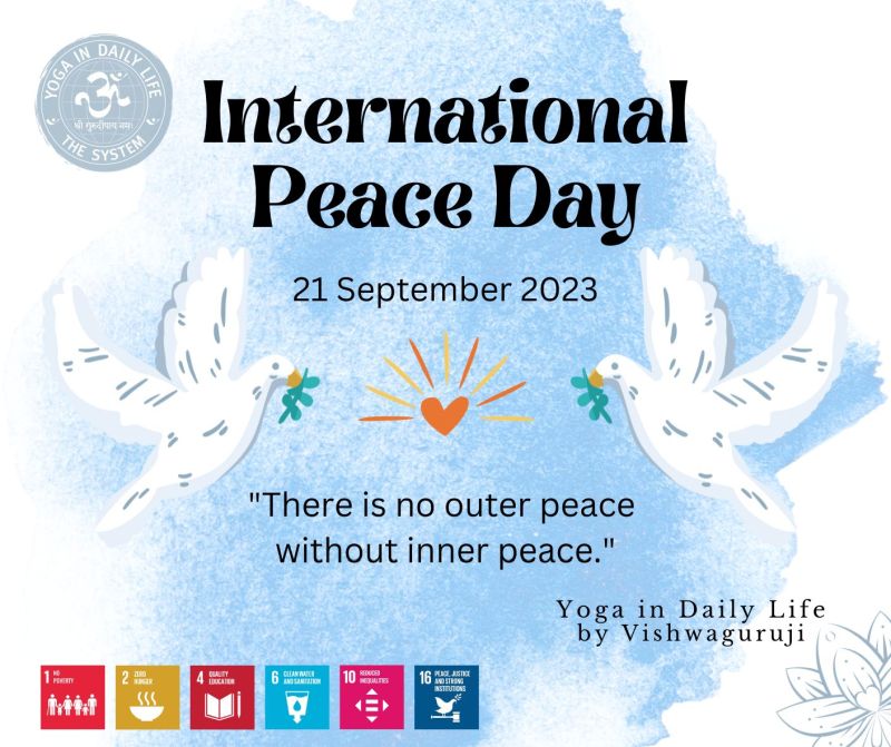 Mezinárodní den míru.